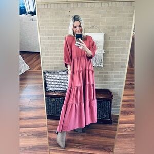 Newbury Kustom Rose Maxi Dress